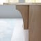 Ekena Millwork 1 3/4"W x 6"D x 12"H Clarksville Bracket, Mahogany BKTW02X06X12CVGM - alternate 3